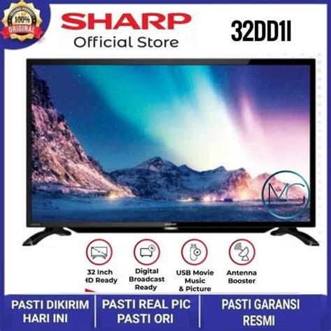 Promo SHARP LED DIGITAL TV 32 INCH 2T C32DD1i 2TC32DD1i 32DD1i