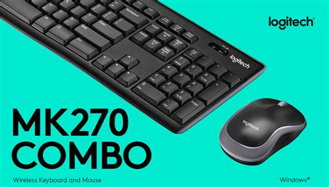 Logitech Mk Wireless Keyboard And Mouse Combo Usb