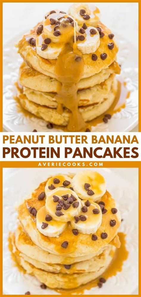 Peanut Butter Banana Protein Pancakes Recipe Banana Protein