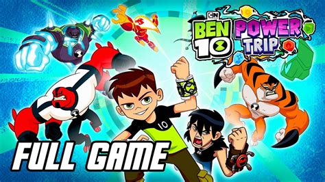 Ben 10 Power Trip Full Game Gameplay Walkthrough No Commentary Ps4