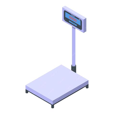 Premium Vector Weigh Scales Icon Isometric Of Weigh Scales Vector