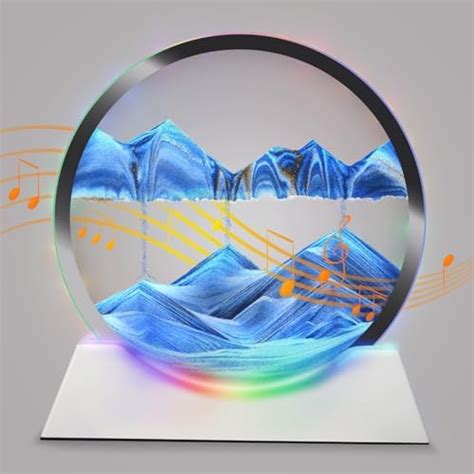 Amazon D Moving Sand Art Table Lamp Color Changing Touch