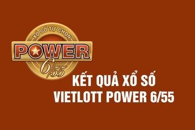 Kết quả Vietlott Power 6 55 ngày 14 11 Kết quả xổ số Vietlott ngày 14