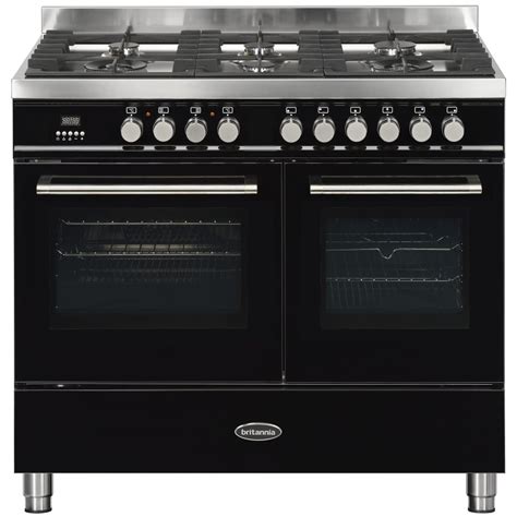 Britannia Rc Tg Ql K Cm Q Line Dual Fuel Range Cooker Black