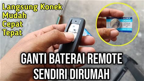 TERMUDAH CARA MENGGANTI BATERAI REMOTE PCX 160 TERBARU YouTube