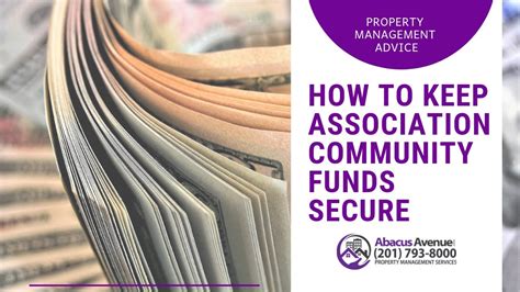 How To Keep Association Community Funds Secure Property Management