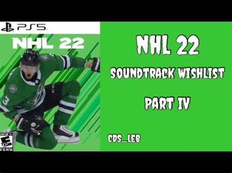 NHL Soundtrack Wishlist Part IV YouTube