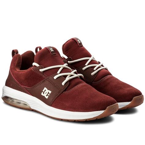 Sneakersy Dc Heathrow Ia Adys Burgundy Eobuv Cz