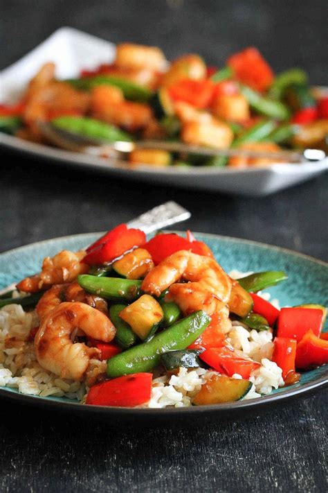 Shrimp and Vegetable Stir Fry Recipe - Cookin Canuck