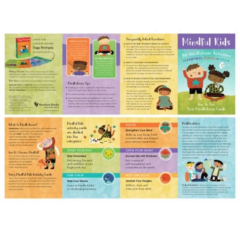 Barefoot Books Mindful Kids Activity Cards, 1 Pack, 50 Pieces - Kroger