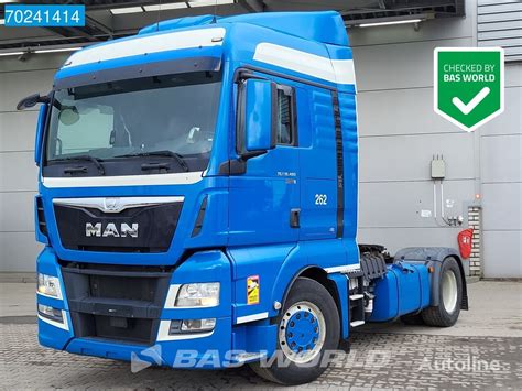 MAN TGX 18 400 4X2 XLX 2xTanks PTO StandKlima ACC Euro 6 Truck Tractor