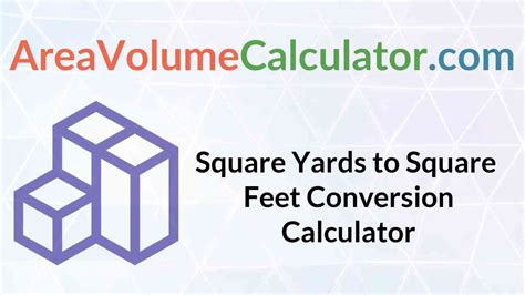 How Many Yards Is Square Feet