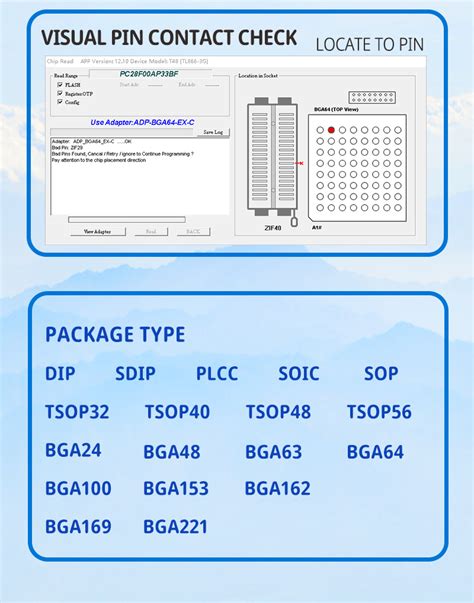 Xgecu T Tl G Programmer Support Ics For Eprom Mcu Spi