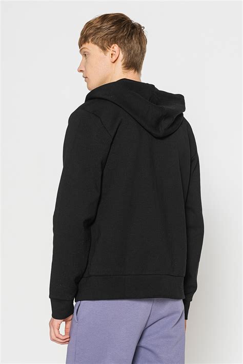 GAP, Худи с цип и джобове, Черен, XL - eMAG.bg