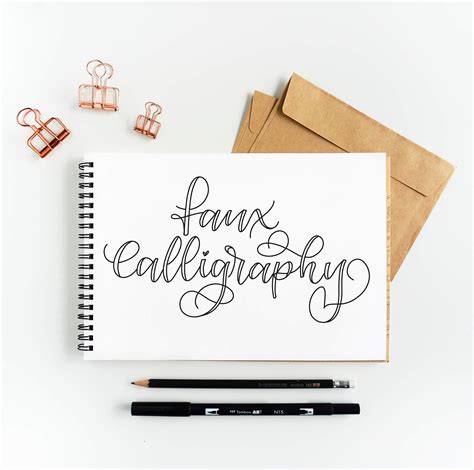 Faux Calligraphy Alphabet Worksheets - 100+ worksheets that are perfect ...