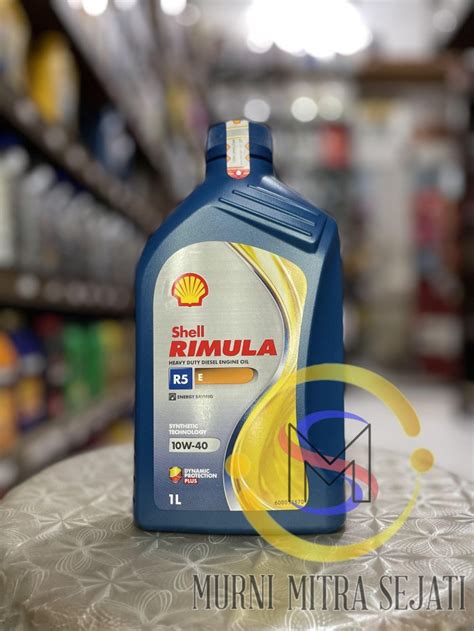 Jual Shell Rimula R5 E Heavy Duty Diesel SAE 10W-40 R5E R 5E 10 W 10W40 ...