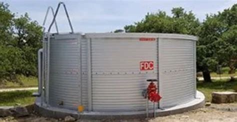 Zincalume Coated Steel Fire Water Storage Tank At Rs Litre In Pune