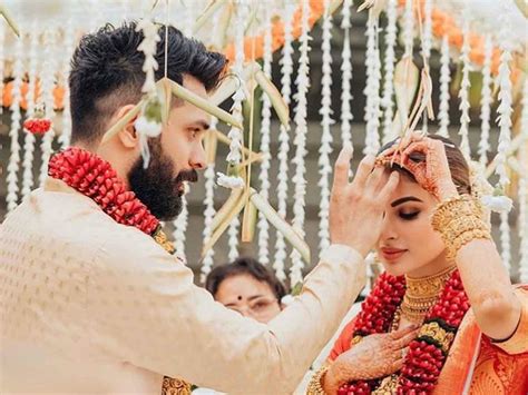 Mouni Roy Shares Pictures From Post Wedding Rituals With Husband Suraj