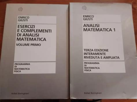 Analisi Matematica Esercizi E Complementi Di Analisi Matematica