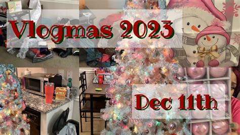 Vlogmas Shein Unboxing Clean With Me Christmas Decorating Youtube