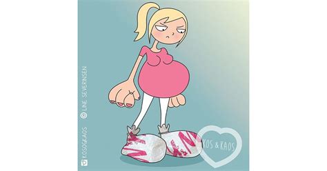 Funny Illustrations of Pregnancy Struggles | POPSUGAR Family Photo 42