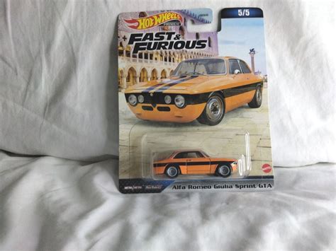 Mavin 2023 Hot Wheels Premium Fast And Furious Alfa Romeo Giulia Sprint GTA Fast X