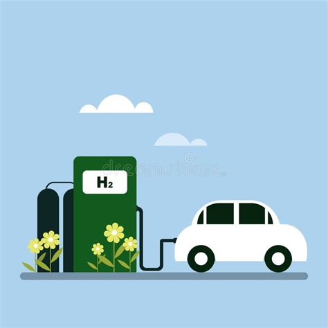 Vector Green Hydrogen Car Stock Illustrations 826 Vector Green Hydrogen Car Stock