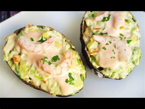 Aguacates Rellenos De Gambas La Receta M S Deliciosa Y F Cil De