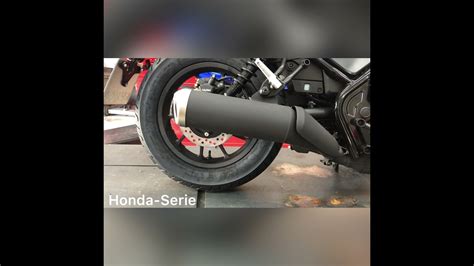 Honda Cmx500 Rebel Miller Custom Ii Exhaust Sound Youtube