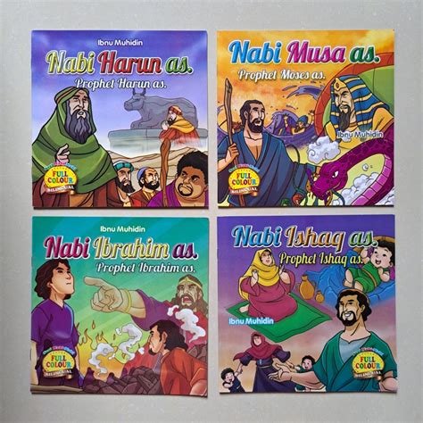 Jual Seri Kisah Nabi Dan Rasul Buku Cerita Anak Bergambar Full Color