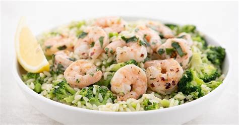 Shrimp Scampi With Broccoli Orzo Skinnytaste Recipe Samsung Food App