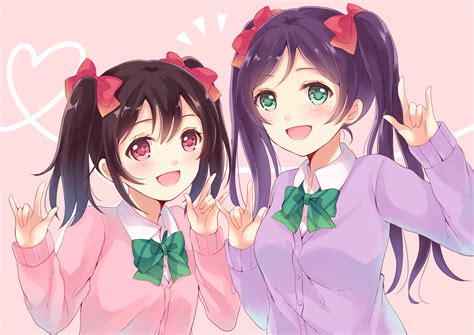 Tojo Nozomi And Yazawa Nico Love Live And 1 More Drawn By Sakura