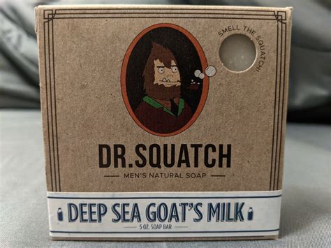 Dr Squatch Soap Less Popular Soap Cool Fresh Aloe Deep Sea Goat