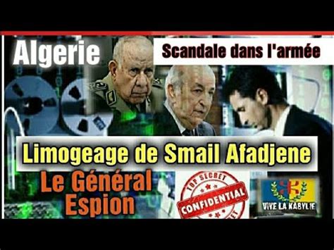 Scandale Dans L Arm E En Alg Rie Un G N Ral Limog Mis En Prison Pour