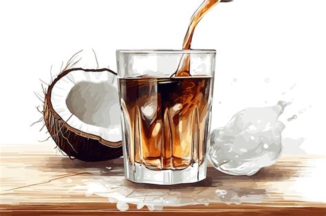 Premium Vector Hot Drink Background Coffee Is A Brewed Drink Prepared From Roasted Coffee Beans