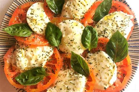 Ensalada Caprese Recetas Con Sazón