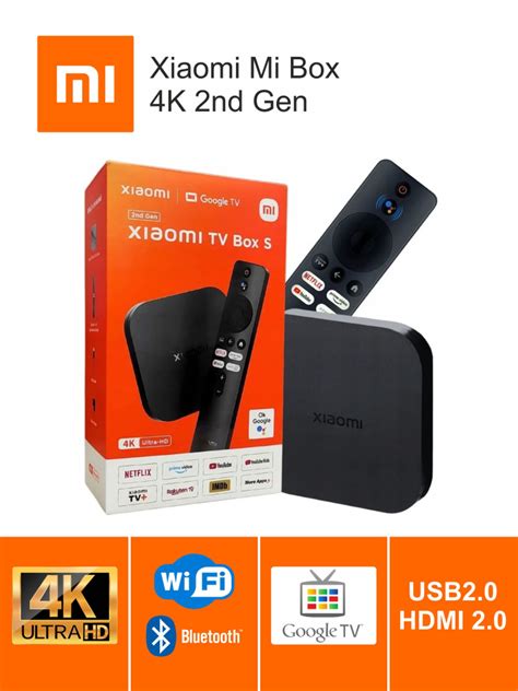 Xiaomi Mi Box S K Nd Gen Usb Hdmi