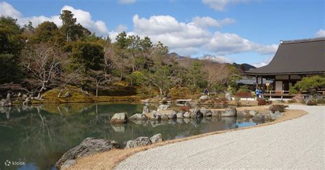 Kyoto Arashiyama Tenryuji And Jojakkoji Temple With Sagano Bamboo Grove