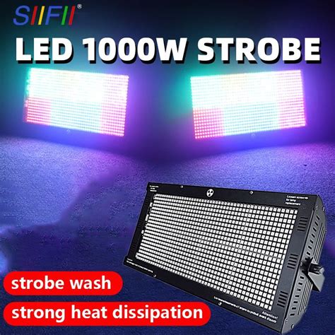 Stage Lighting 1000w Dmx Rgbcold White Flash Atomic Led Strobe Lights