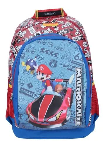 Mochila Escolar Grande Ni O Super Mario Bros Chenson Mercadolibre