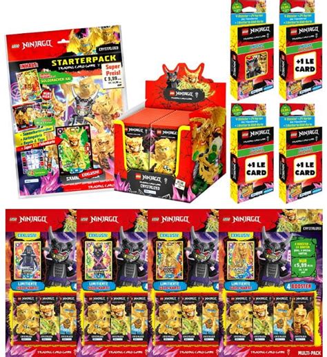 Lego Ninjago Serie Trading Cards Mega Bundle Stickerpoint