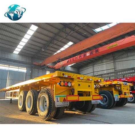 3 Axle Flatbed Trailer