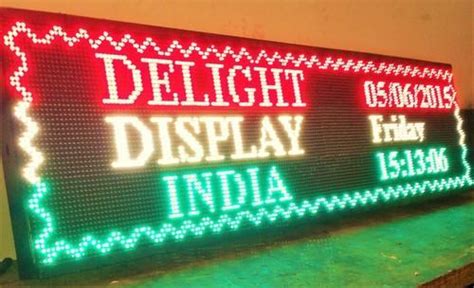 Running Led Display Board Manufacturer Supplier From Delhi