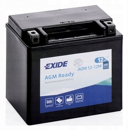 Akumulator Exide AGM12 12M 12Ah 200A AGM12 12M za 330 zł z ul 17