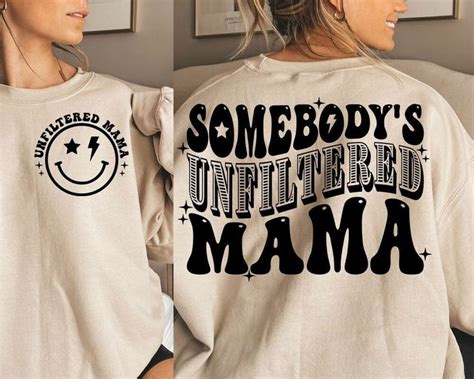 Unfiltered Mama Svg, Mama Svg, Retro Mama Svg, Mama Png, Boho Mama Svg, Groovy Svg, Trendy Svg ...