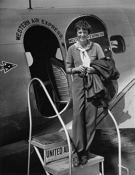 Amelia Earhart 1897 1937 Standing Photograph By Everett Fine Art America