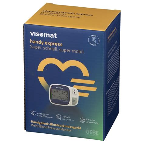 Visomat Handy Express Vollautomatisches Blutdruckmessger T St Shop