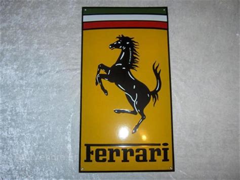 Plaques Maill Es Ferrari Brousse Auto Accessoires Et Pi Ces