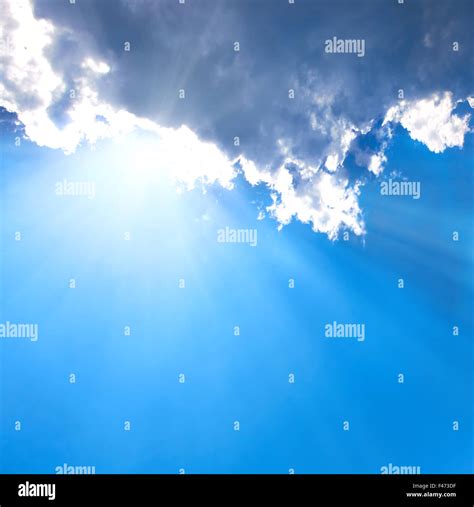 Beautiful blue sky Stock Photo - Alamy