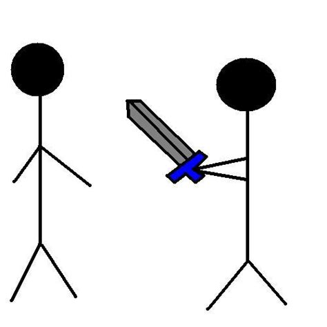 Stickman with sword by Alexio-S on DeviantArt